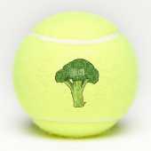 Balles De Tennis Illustration de Broccoli (Dos)