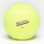Balles De Tennis Illustration de dessin d'Harmonica (Dos)