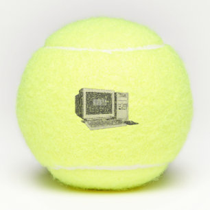 Balles De Tennis Illustration de dessin sur ordinateur