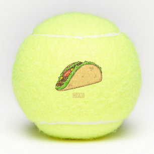 Balles De Tennis Illustration de dessin sur Taco