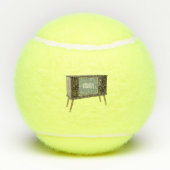 Balles De Tennis Illustration de dessin télévisé (Dos)