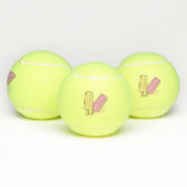 Balles De Tennis Illustration de Ice pop (Multiple)