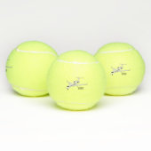 Balles De Tennis Illustration de jet privé (Multiple)