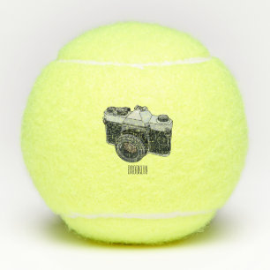 Balles De Tennis Illustration de la caméra