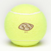 Balles De Tennis Illustration de l'éclair de chocolat (Dos)