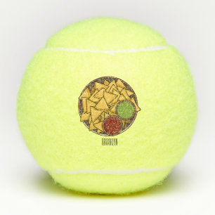 Balles De Tennis Illustration de Nachos