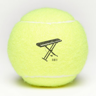 Balles De Tennis Illustration de piano clavier