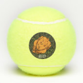 Balles De Tennis Illustration de poulet rôti (Dos)