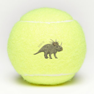 Balles De Tennis Illustration de Styracosaurus