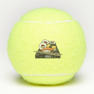 Balles De Tennis Illustration de sushi