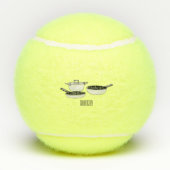 Balles De Tennis Illustration des jeux de cuisine (Dos)