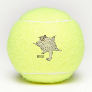 Balles De Tennis Illustration du planeur à sucre