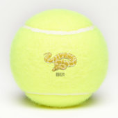 Balles De Tennis Illustration du serpent python birman (Dos)