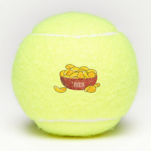 Balles De Tennis Illustration d'une puce de pomme de terre