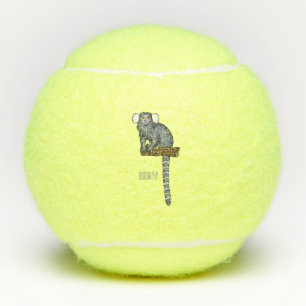Balles De Tennis Illustration marmoset commune