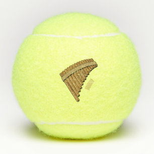 Balles De Tennis Illustration Pan flûte / panpipes