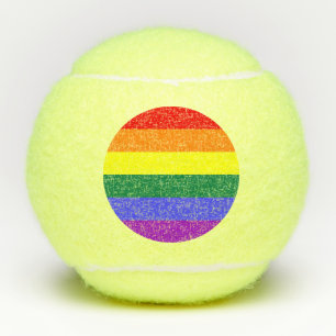 Balles De Tennis Indicateur de la fierté arc-en-ciel