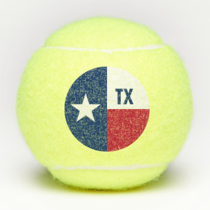 Balles De Tennis Indicateur d'état du Texas jeu de noms personnalis