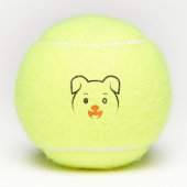 Balles De Tennis Joli chiot (Devant)