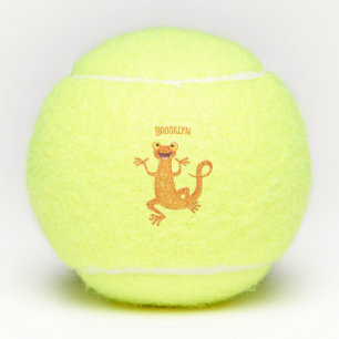 Balles De Tennis Joli triton orangé joyeux