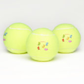 Balles De Tennis Jolie jellybeans bondissant dessin animé (Multiple)