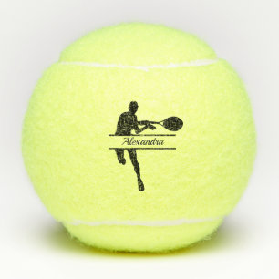 Balles De Tennis Joueur de tennis personnalisé Nom personnalisé à t