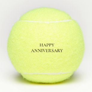 Balles De Tennis Anniversaire Joyeux Anniversaire Zazzle Be