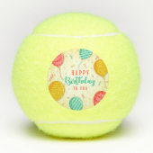Balles De Tennis Joyeux anniversaire (Devant)