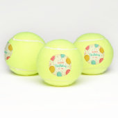 Balles De Tennis Joyeux anniversaire (Multiple)