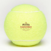 Balles De Tennis joyeux Noël (Devant)