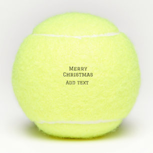Balles De Tennis Joyeux Noël simple minimum ajouter nom modèle de t