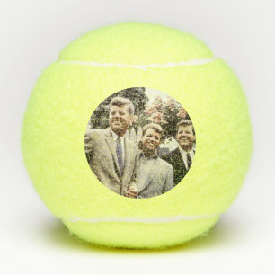 Balles De Tennis Kennedy Brothers, président John, Robert & Ted