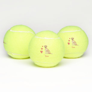 Balles De Tennis Labrador Retriever Chien personnalisé