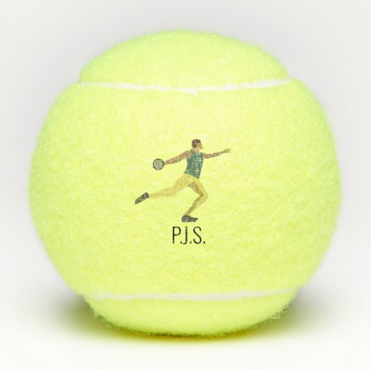 Balles De Tennis Lancement de Discus (Devant)