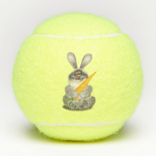 Balles De Tennis Lapin avec carotte
