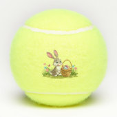 Balles De Tennis lapin de Pâques (Dos)
