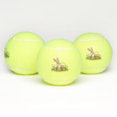 Balles De Tennis lapin de Pâques (Multiple)