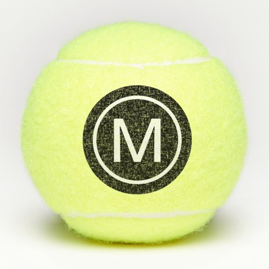 Balles De Tennis Le monogramme personalisiert (Devant)