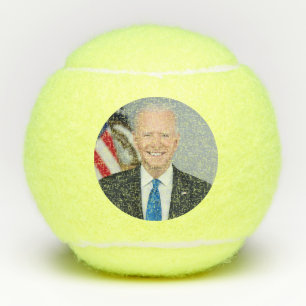 Balles De Tennis Le président Joe Biden Portrait de la Maison Blanc