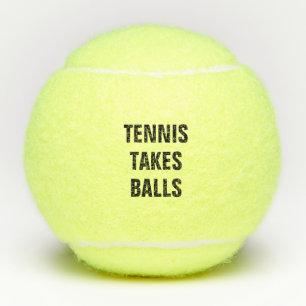 Balles De Tennis Le tennis prend des boules