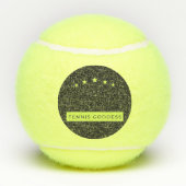 Balles De Tennis Le tennis va bien bientôt l'amour (Dos)