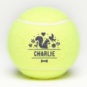 Balles De Tennis Les choses préférées du chien (Dos)