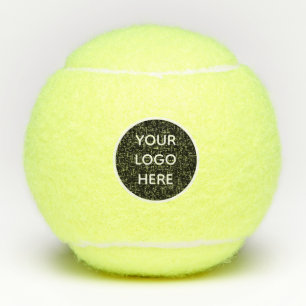 Balles De Tennis Logo Branding Entreprise Entreprise Promotion