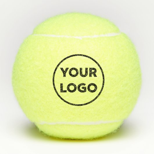Balles De Tennis Logo de l'entreprise personnalisée (Devant)