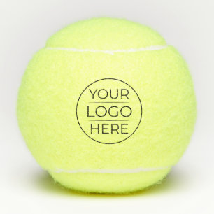 Balles De Tennis Logo de marque d'entreprise moderne