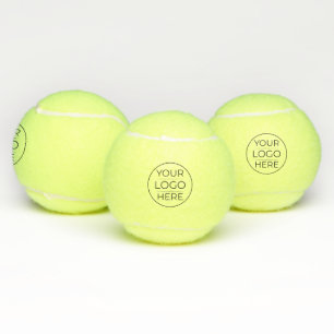 Balles De Tennis Logo de marque d'entreprise moderne