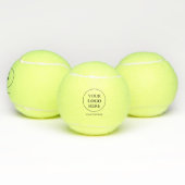 Balles De Tennis Logo promotionnel personnalisé - Pas de commande m (Multiple)