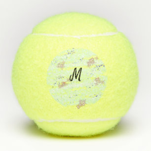 Balles De Tennis logo simple et minimal monogramme cuisson personna