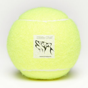 Balles De Tennis Loup blanc