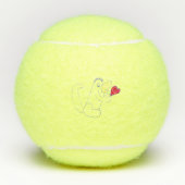 Balles De Tennis Love Bug Penn Championship Tennis Balls (Devant)